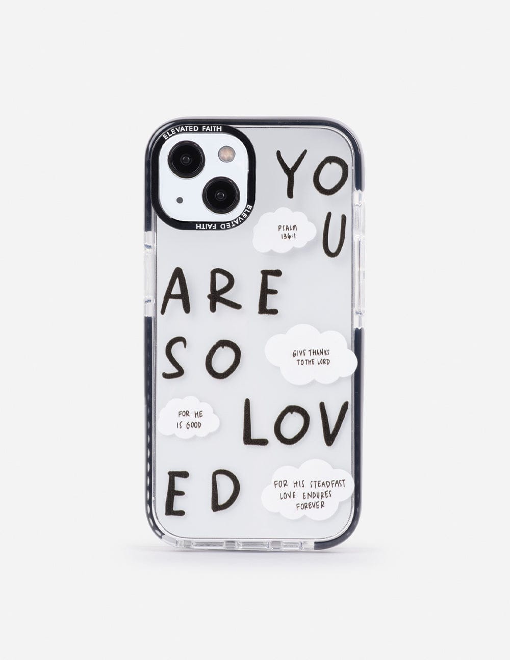 Black You Are So Loved Phone Case - A-1 Thread Vault