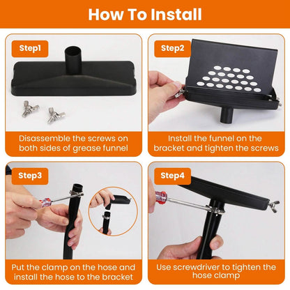 Blackstone Griddle Grease Catcher with Heat Resistant Hose Stainless Steel - A-1 Thread Vault