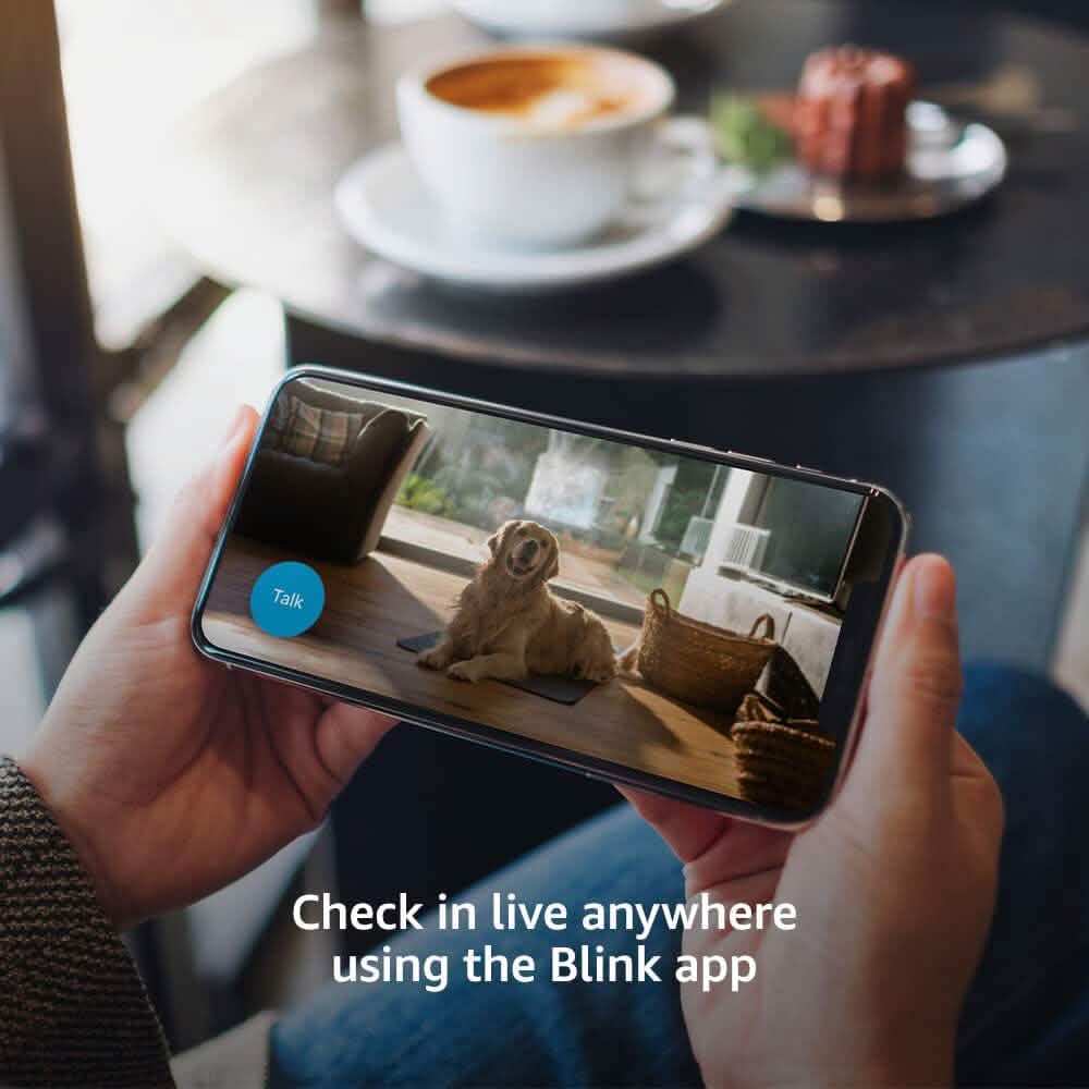 Blink Mini Compact Indoor Plug-in Smart Security Camera (Refurbished) - A-1 Thread Vault