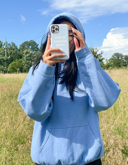 Blue God is Always With Me Phone Case - A-1 Thread Vault