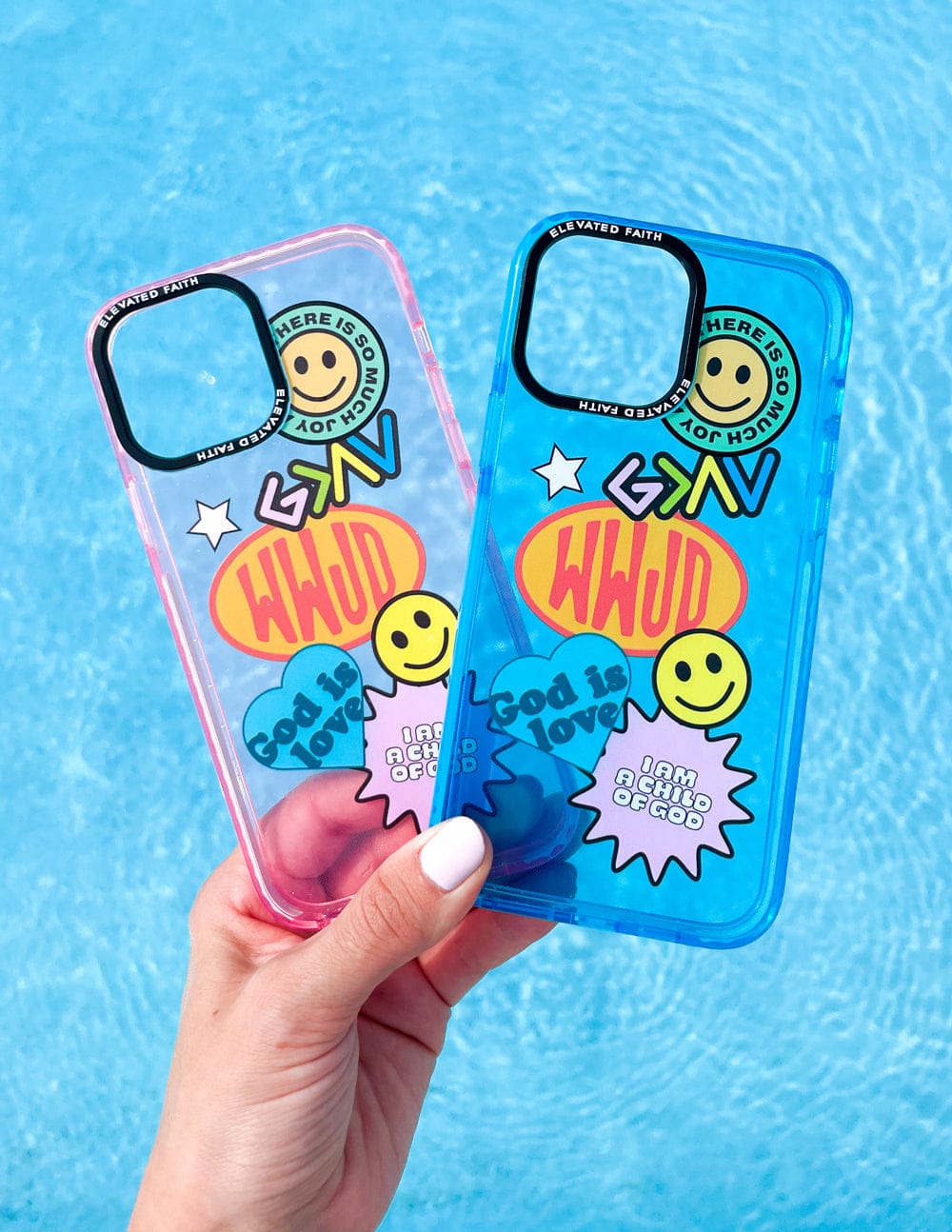 Blue Sticker Collage Phone Case - A-1 Thread Vault