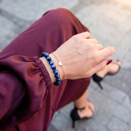 Blue Tiger’s Eye Bracelet - A-1 Thread Vault