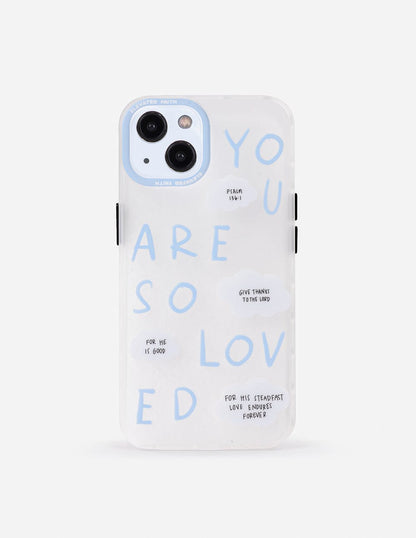 Blue You Are So Loved Frosted Phone Case - A-1 Thread Vault