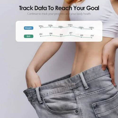 Bluetooth Digital Bathroom Scale with Heart Rate Tracking High-precision BMI Smart Scale - A-1 Thread Vault