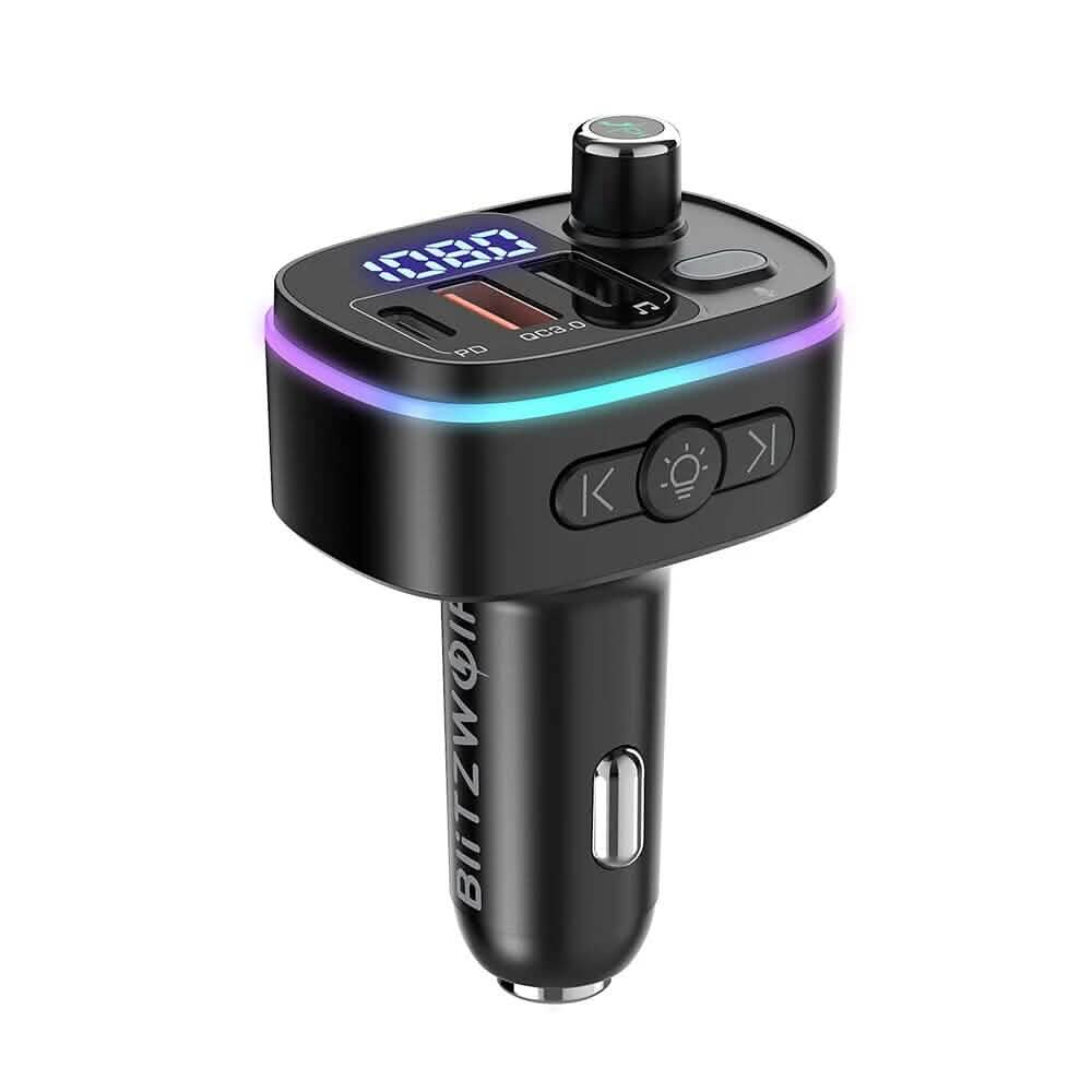 Bluetooth V5.0 FM Transmitter USB Car Charger - A-1 Thread Vault