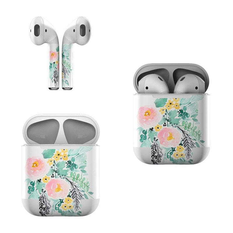 Blushed Flowers - Apple AirPods Skin - A-1 Thread Vault