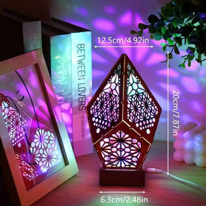 Bohemian Diamond Pole Star Projector Night Light - A-1 Thread Vault