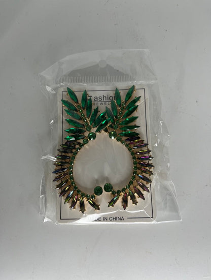 Boho-chic Half Moon Clip On Earrings - A-1 Thread Vault