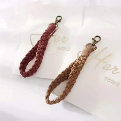 Boho Handmade Wristlet Bracelet Keyring - A-1 Thread Vault