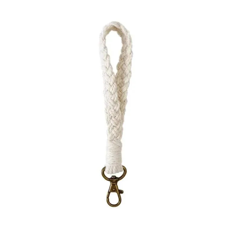 Boho Handmade Wristlet Bracelet Keyring - A-1 Thread Vault
