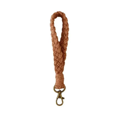 Boho Handmade Wristlet Bracelet Keyring - A-1 Thread Vault