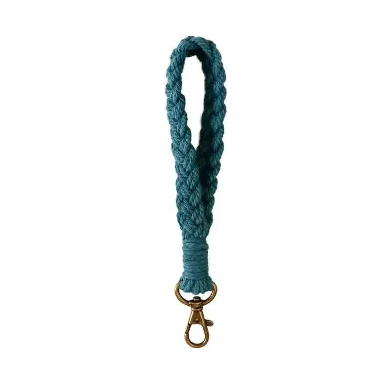 Boho Handmade Wristlet Bracelet Keyring - A-1 Thread Vault