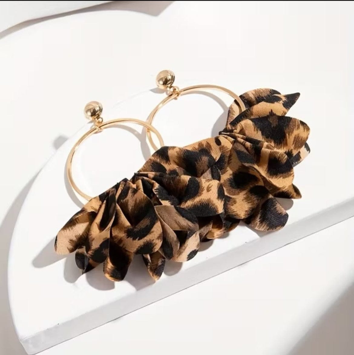 Boho Leopard Print Earrings - A-1 Thread Vault