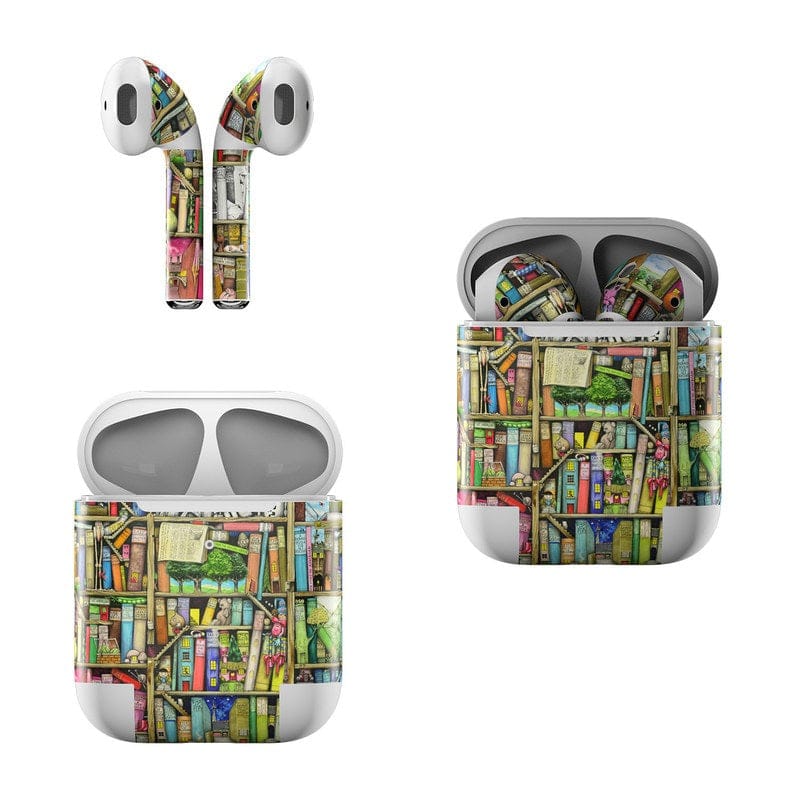 Bookshelf - Apple AirPods Skin - A-1 Thread Vault