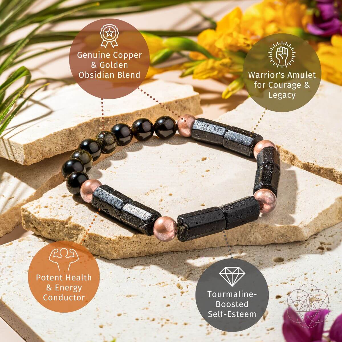 Born to Thrive - Copper Bracelet of Power - A-1 Thread Vault
