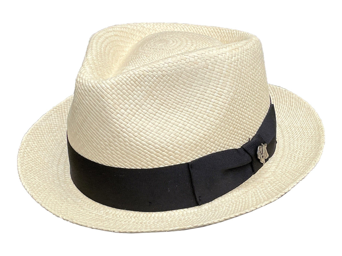 Boston Trilby Panama Hat - Handwoven