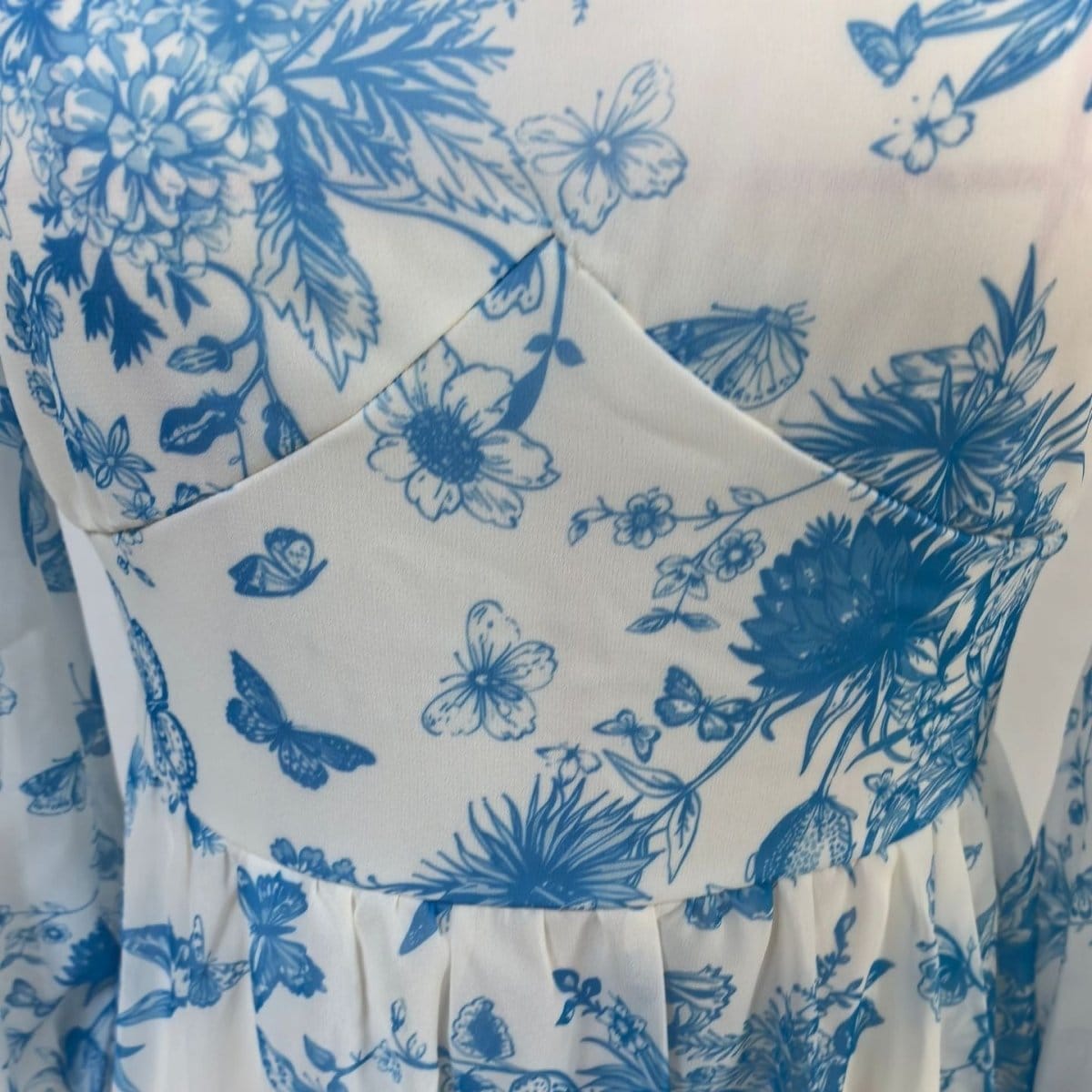 Botanical Print Maxi Dress (MS392) - A-1 Thread Vault