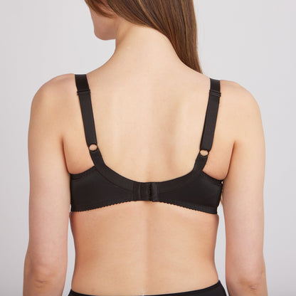 Bra Milavitsa 102830 - Underwired, Triple Segment, Cotton-Lined - A-1 Thread Vault