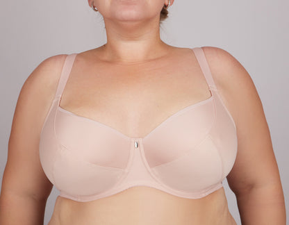 Bra Milavitsa 105910 - Underwired, Triple-Cup, Fixed Straps - A-1 Thread Vault