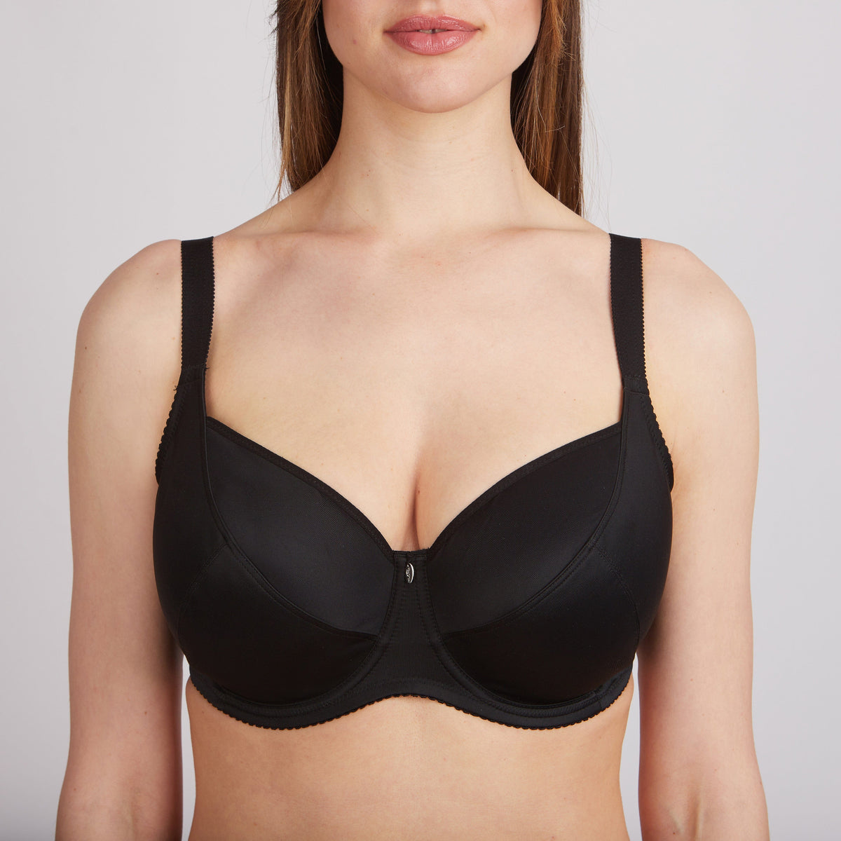 Bra Milavitsa 105910 - Underwired, Triple-Cup, Fixed Straps - A-1 Thread Vault