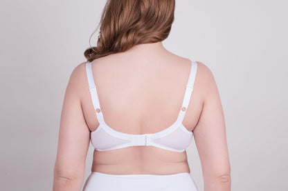 Bra Milavitsa 105910 - Underwired, Triple Segment, Fixed Straps - A-1 Thread Vault
