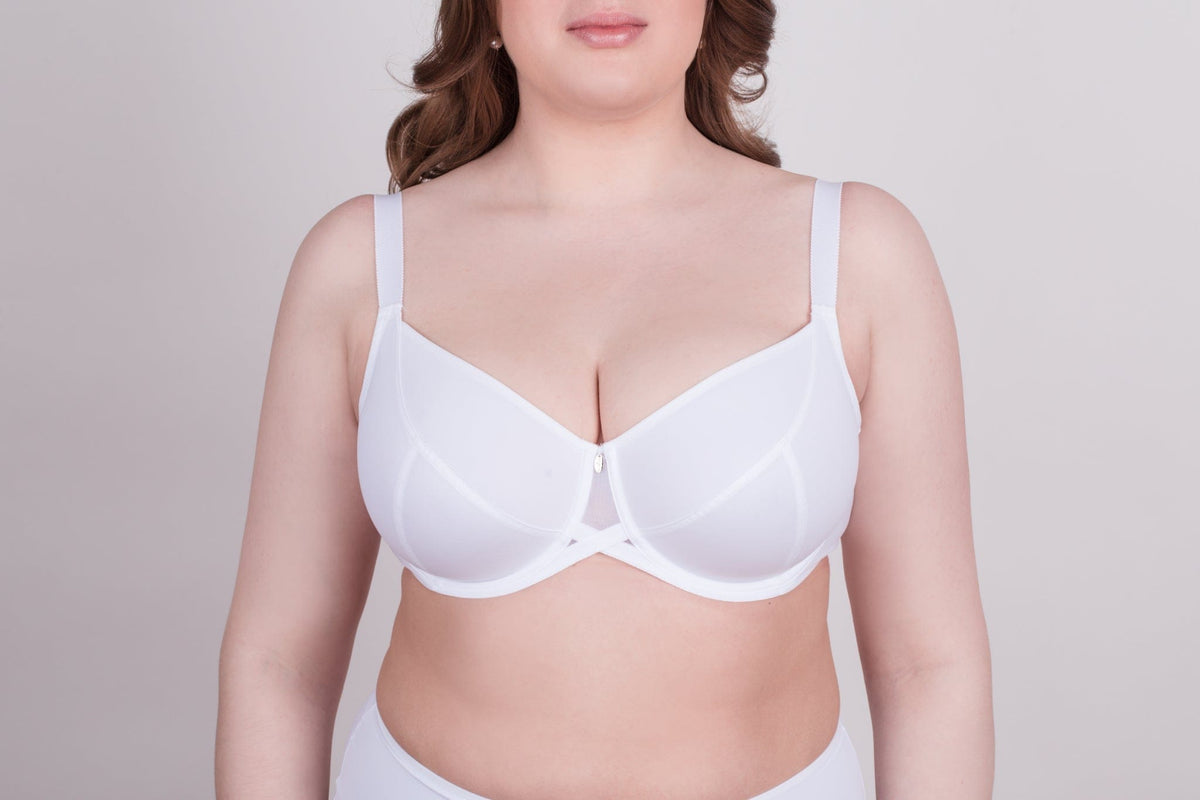 Bra Milavitsa 105910 - Underwired, Triple Segment, Fixed Straps - A-1 Thread Vault