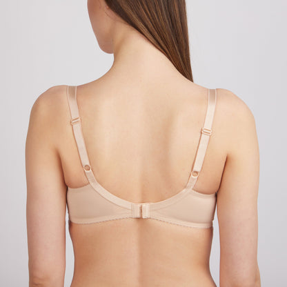 Bra Milavitsa 120150 - Underwired, Mesh Insert, Wide Straps - A-1 Thread Vault