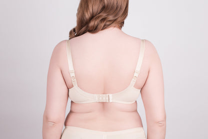 Bra Milavitsa 120150 - Underwired, Mesh Insert, Wide Straps - A-1 Thread Vault