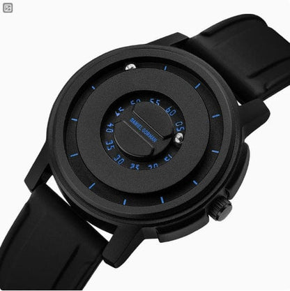 Brand-name Steel-band Sports Magnetic-levitation Silicone-ball Electronic Mens Watch - A-1 Thread Vault