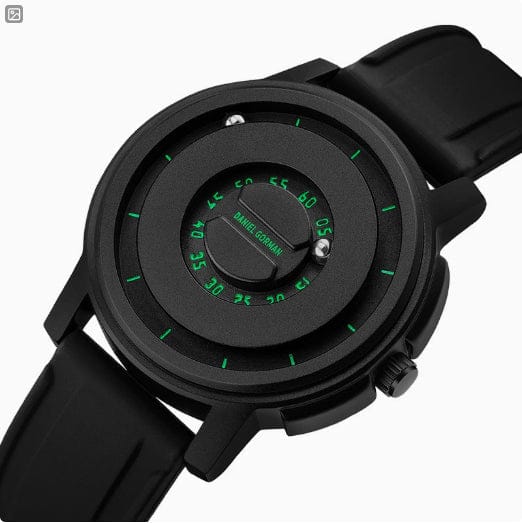Brand-name Steel-band Sports Magnetic-levitation Silicone-ball Electronic Mens Watch - A-1 Thread Vault