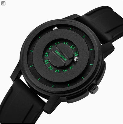 Brand-name Steel-band Sports Magnetic-levitation Silicone-ball Electronic Mens Watch - A-1 Thread Vault