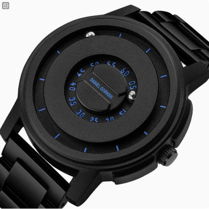 Brand-name Steel-band Sports Magnetic-levitation Silicone-ball Electronic Mens Watch - A-1 Thread Vault