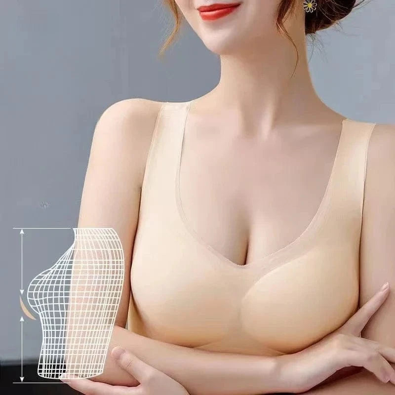 Bras for Women Seamless Wireless Ultra Thin Bra Breathable Sleep Summer Bralette Sports Bra Vest Underwear top Plus Size - A-1 Thread Vault