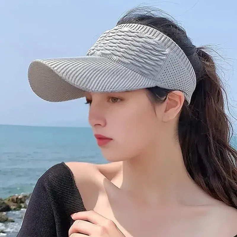 Breathable Sun Visor Cap for Outdoor Sports - A-1 Thread Vault