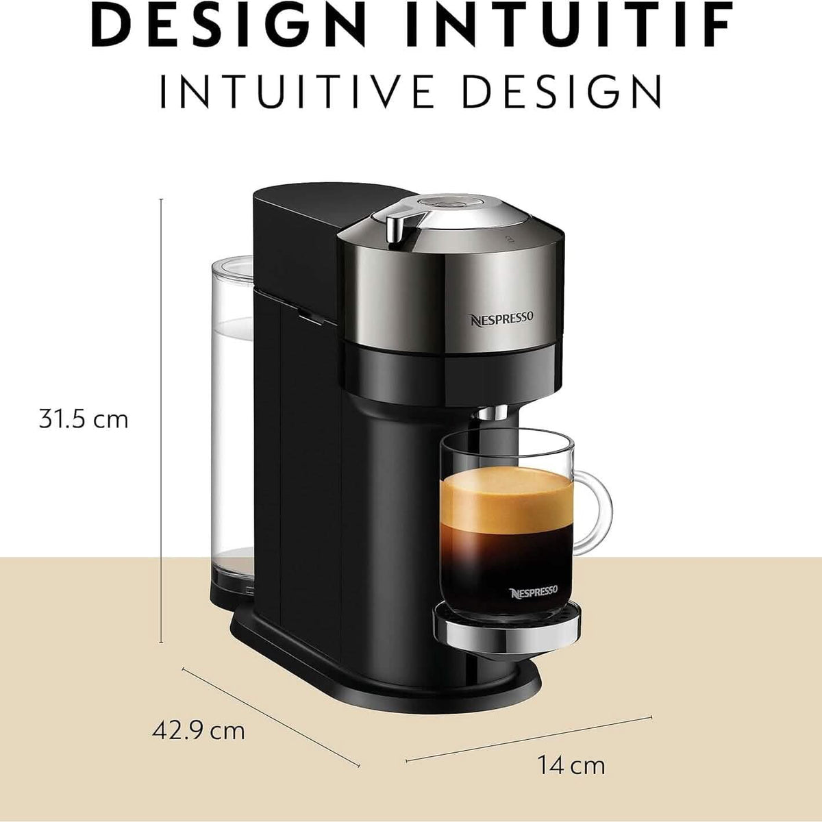 Breville Nespresso Vertuo Next Coffee and Espresso Machine (Refurbished) - A-1 Thread Vault