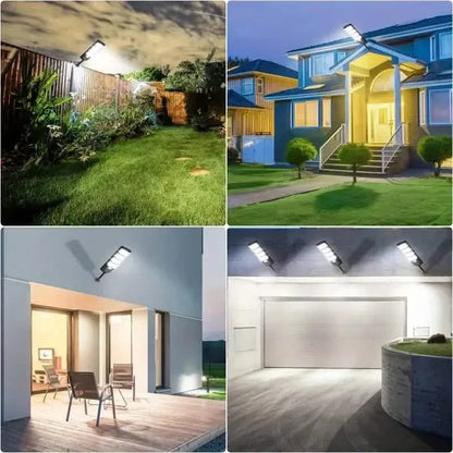 Bright Solar Street Light with Wide Angle Motion Sensor and Remote Control - A-1 Thread Vault