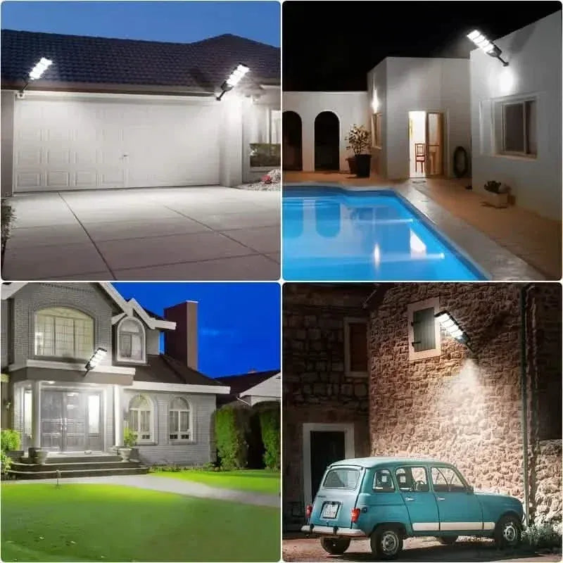 Bright Solar Street Light with Wide Angle Motion Sensor and Remote Control - A-1 Thread Vault
