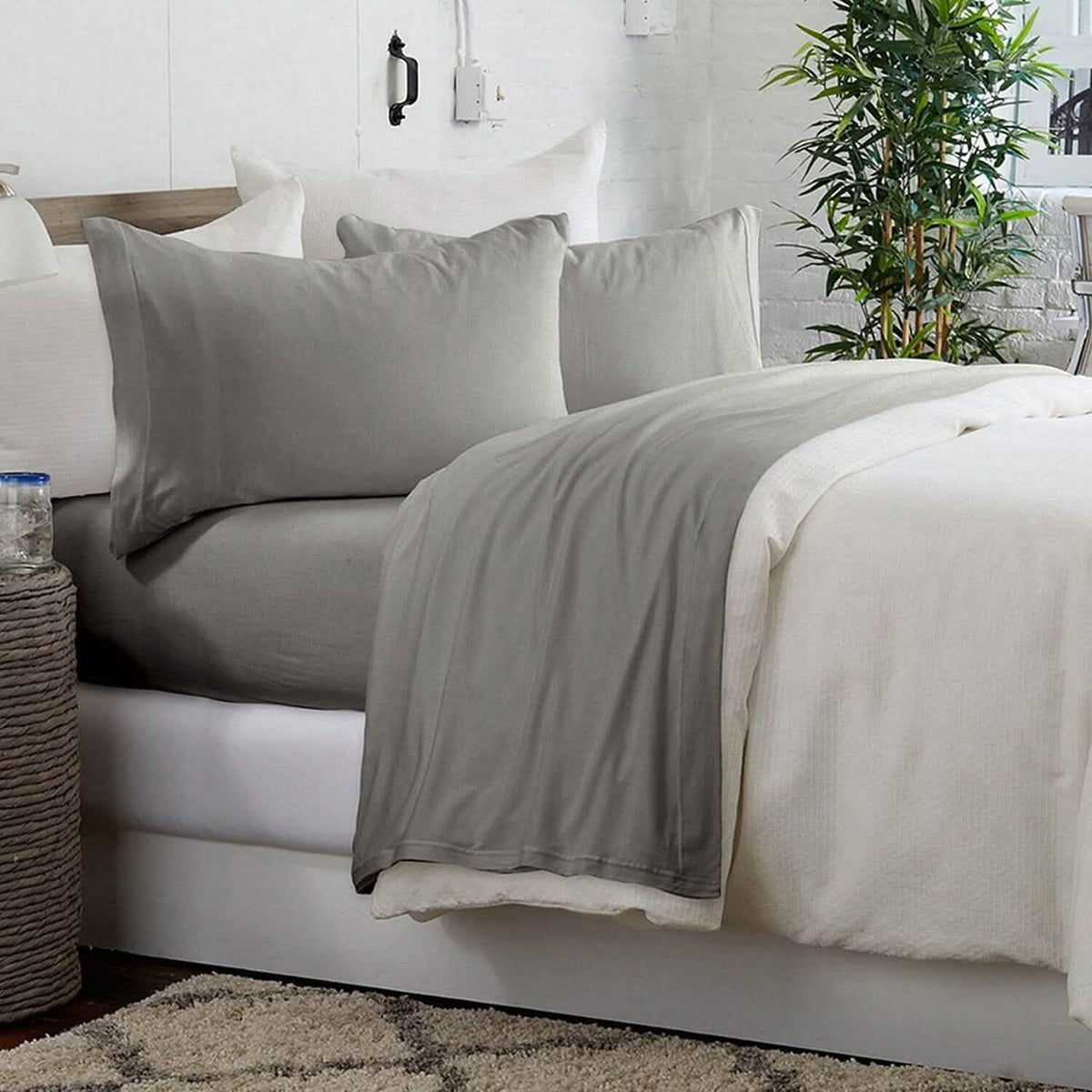Brooklyn Flat Jersey Knit Sheet Set - A-1 Thread Vault
