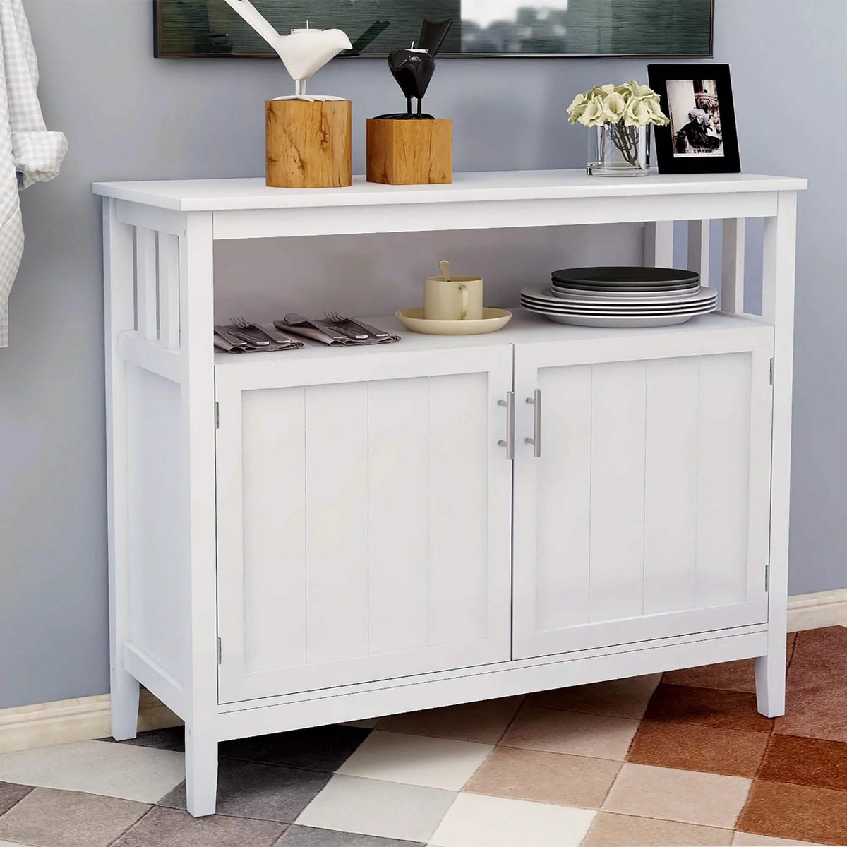 Buffet Cabinet Kitchen Storage Sideboard - A-1 Thread Vault