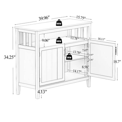 Buffet Cabinet Kitchen Storage Sideboard - A-1 Thread Vault