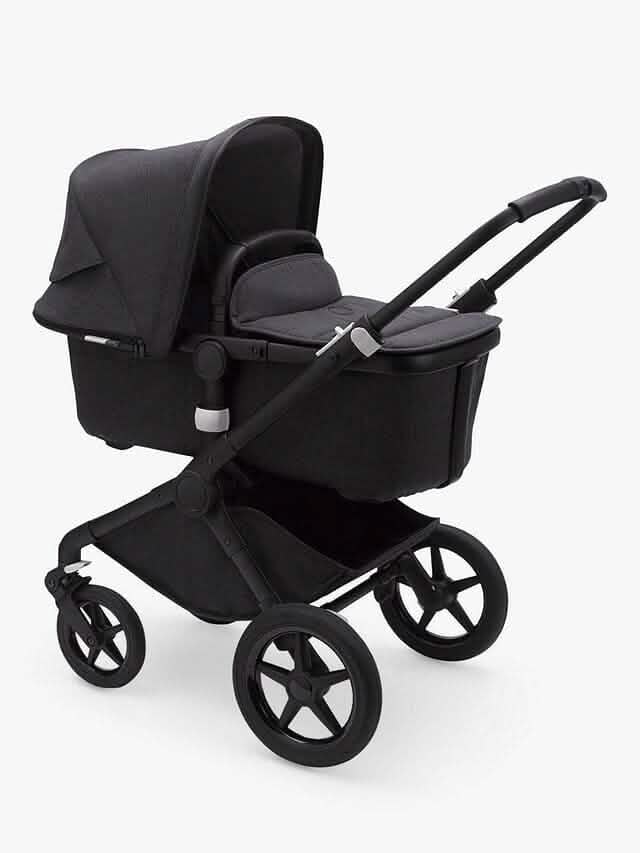 Bugaboo Fox2 Complete Stroller - Black/Mineral Washed Black (Refurbished) - A-1 Thread Vault