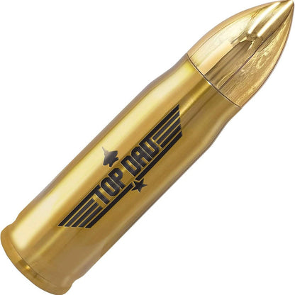 Bullet Water Bottle Gift for Dad 17 Oz - A-1 Thread Vault
