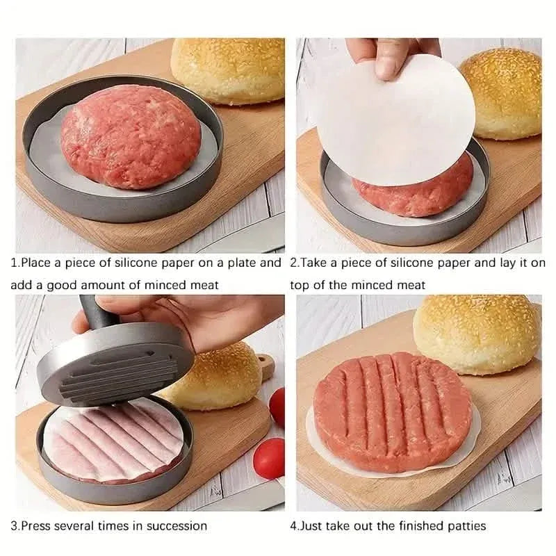 Burger Press Non-Stick Hamburger Press Patty Maker Mold - A-1 Thread Vault