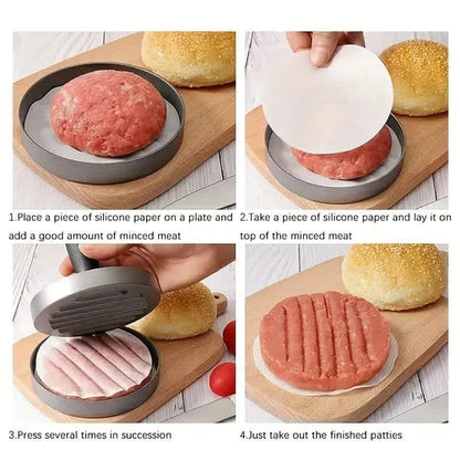 Burger Press Non-Stick Hamburger Press Patty Maker Mold - A-1 Thread Vault