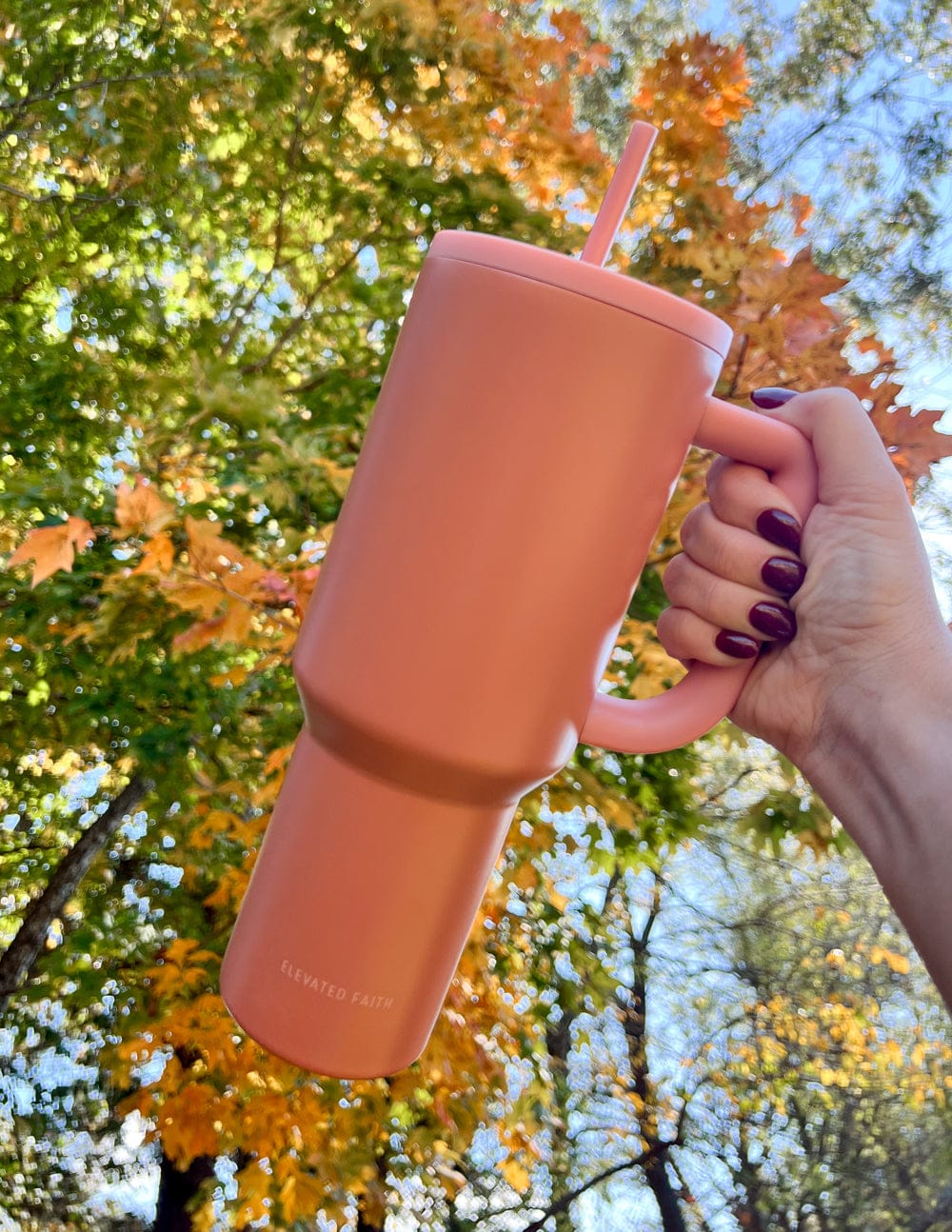 Burnt Orange 40 oz Ascend Tumbler - A-1 Thread Vault