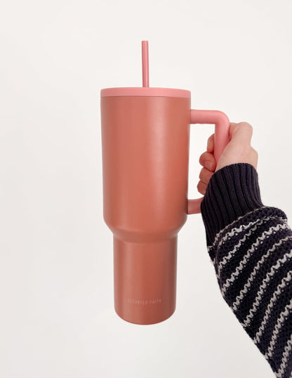 Burnt Orange 40 oz Ascend Tumbler - A-1 Thread Vault