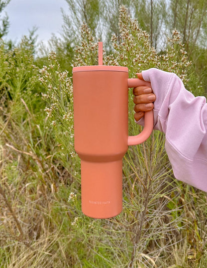 Burnt Orange 40 oz Ascend Tumbler - A-1 Thread Vault