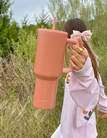 Burnt Orange 40 oz Ascend Tumbler - A-1 Thread Vault