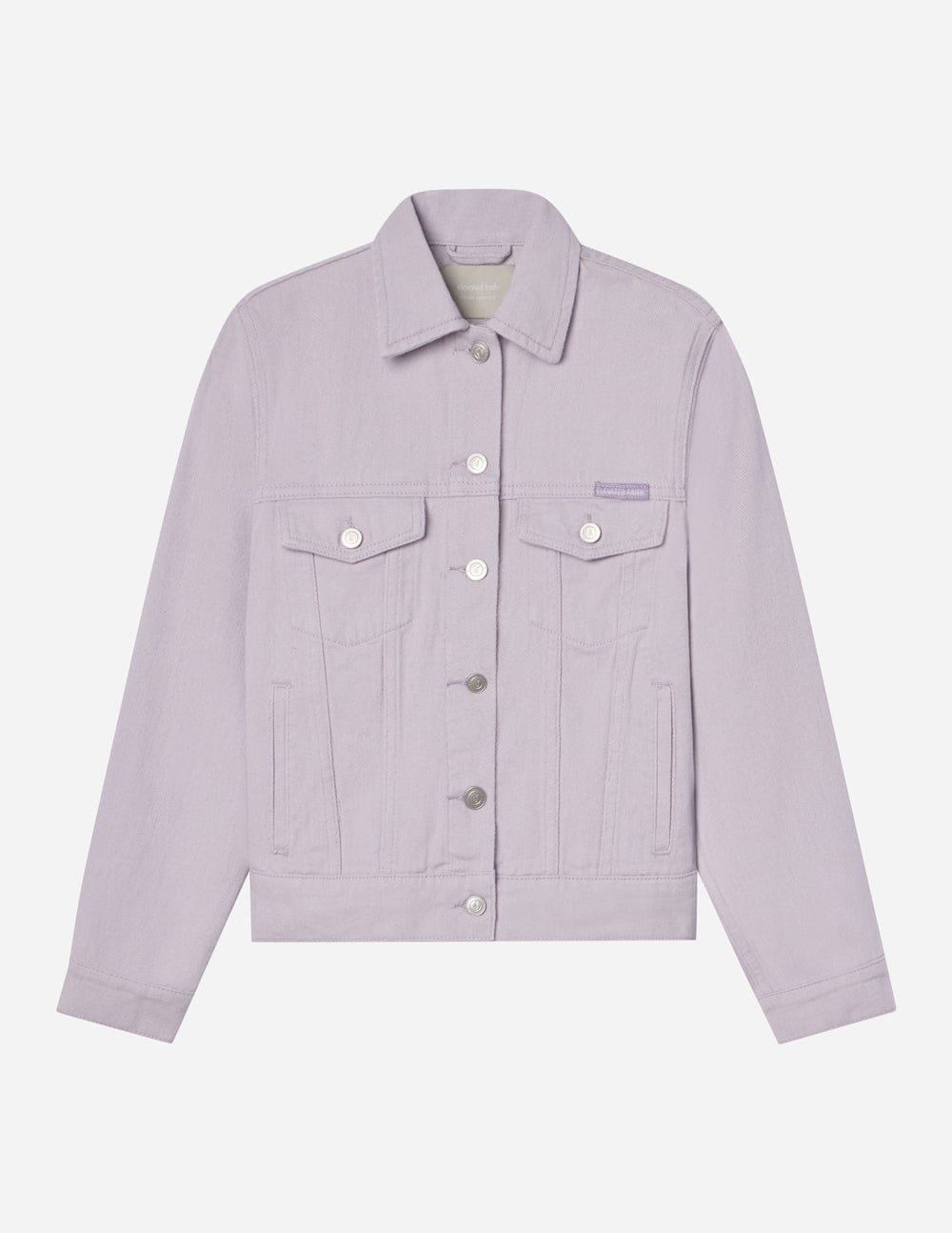 But God Cropped Denim Jacket - A-1 Thread Vault