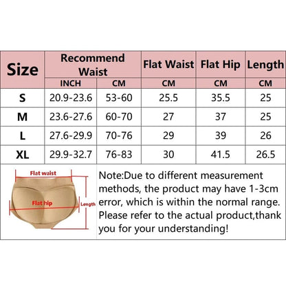 Butt Lifter Shaper Panties Hip Pads Shapewear Push Up Booty Enhancer Control Panties Invisible Underwear Fake Ass For Women - A-1 Thread Vault